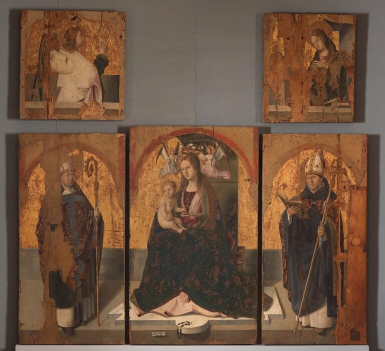 Antonello da Messina, Polittico di San Gregorio (1473-1474), Museo Regionale Accascina di Messina