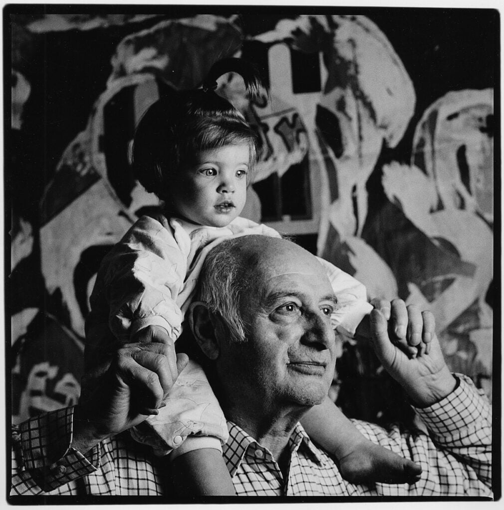 Mimmo Rotella e Asya Rotella