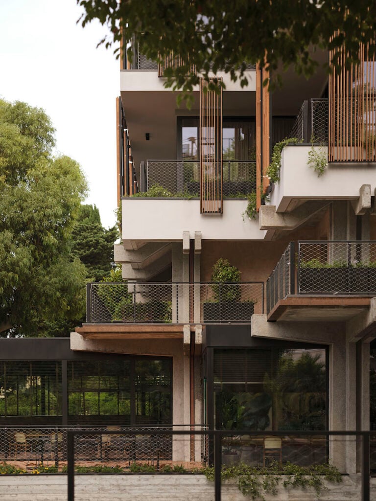 Capitolo Riviera, Nervi, Parisotto+Formenton Architetti, facciata laterale