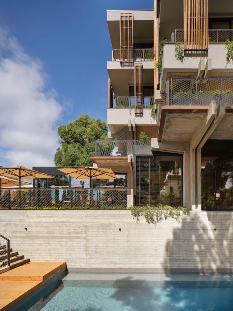 Capitolo Riviera, Nervi, Parisotto+Formenton Architetti, facciata laterale