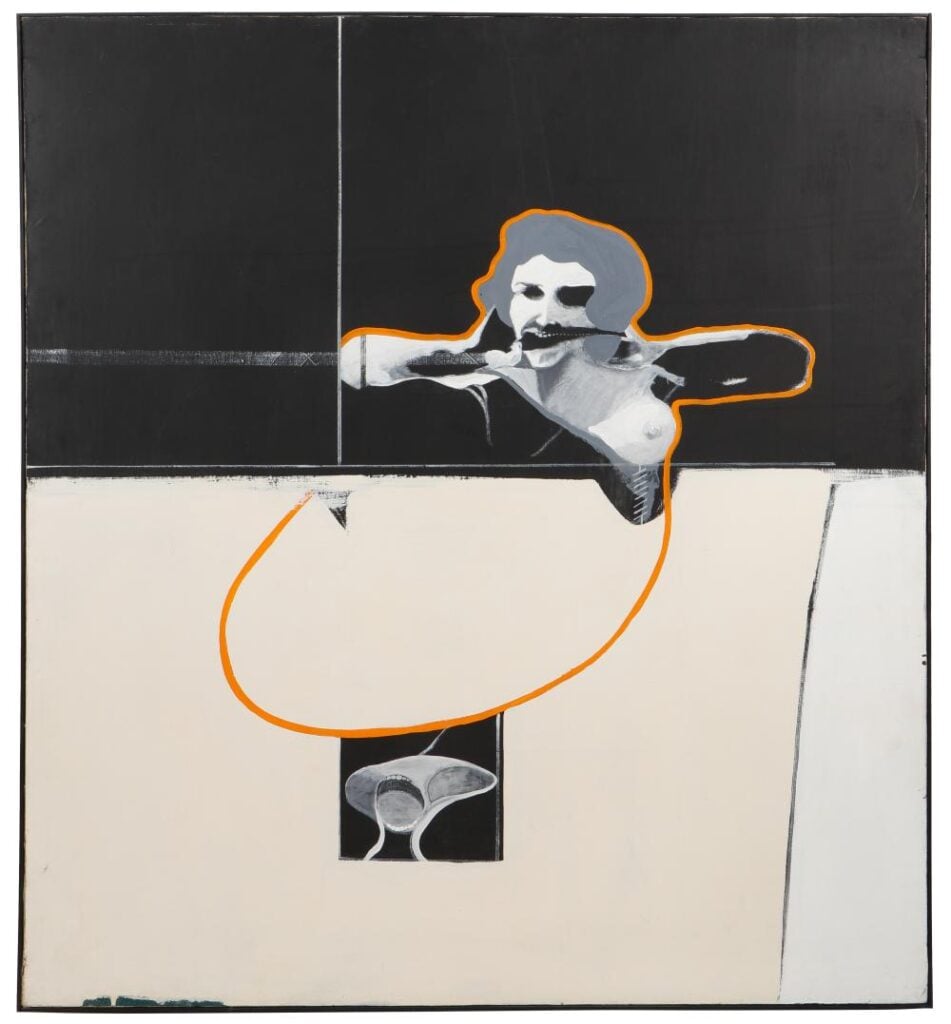 David Lynch, Woman with Screaming Head, Collezione privata, 1966-67. Courtesy of the artist