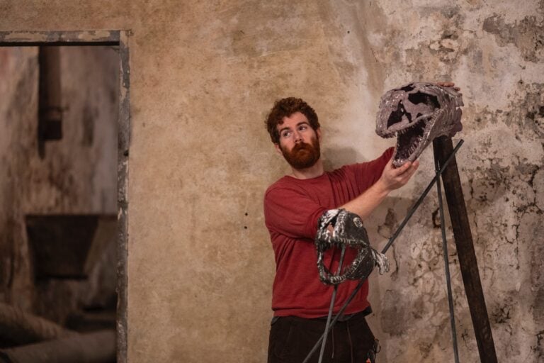 Davide Miceli, work in progress, 6Artista Pastificio Cerere. Ph Marta Ferro