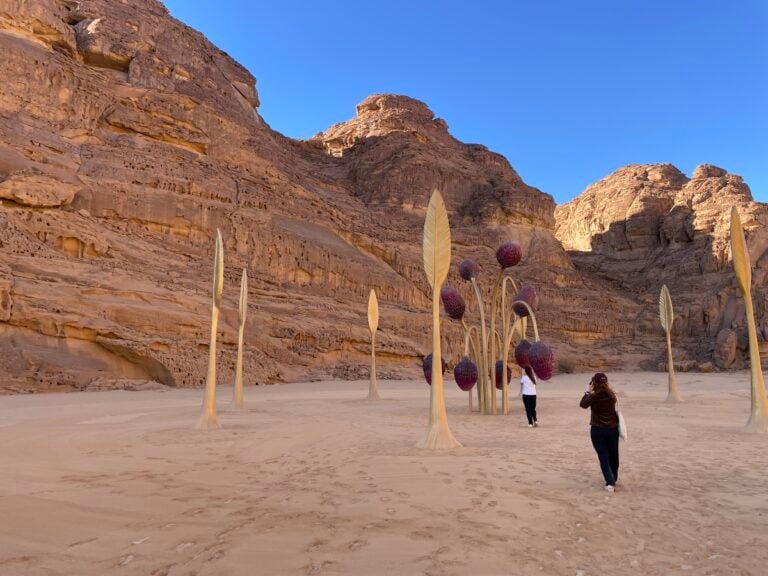 Desert X AlUla 2026, opera di Maria Magdalena Campos-Pons, photo Claudia Giraud