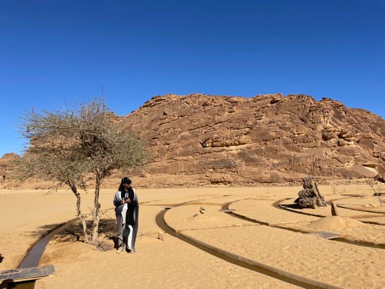 Desert X AlUla 2026, opera di Mohammad Alfaraj, photo Claudia Giraud
