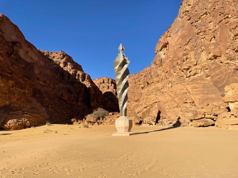 Desert X AlUla 2026, opera di Mohammed AlSaleem, photo Claudia Giraud
