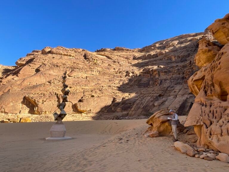 Desert X AlUla 2026, opera di Mohammed AlSaleem, photo Claudia Giraud