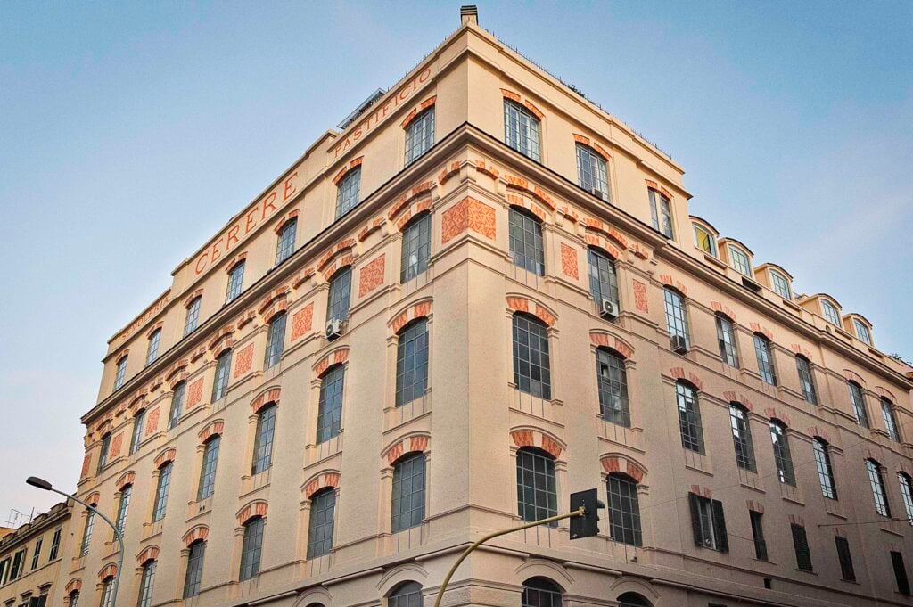 Ex pastificio cerere building. Crediti Ottavio Celestino