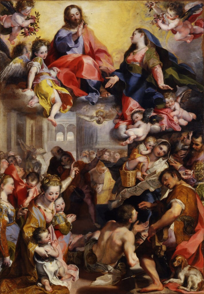 Federico Barocci, Madonna del Popolo, 1575-1579, Galleria degli Uffizi, Firenze