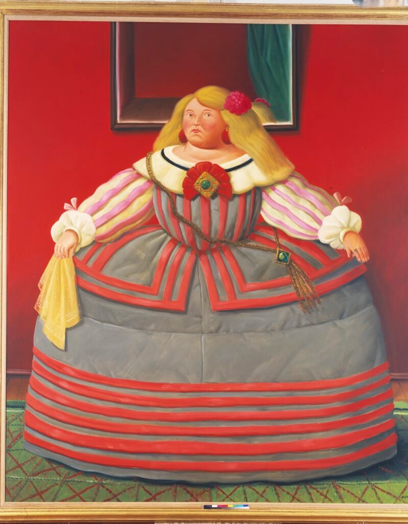 Fernando Botero, Da Velázquez, 2006 - Property of the Fernando Botero Foundation