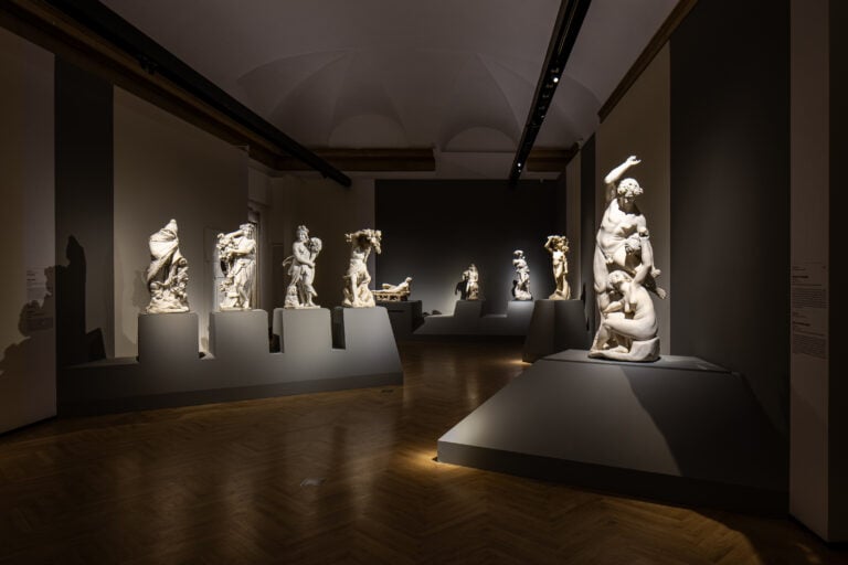 Bernini e i Barberini alle Gallerie Nazionali d'Arte Antica a Roma. Installato View Ph. Alberto Novelli