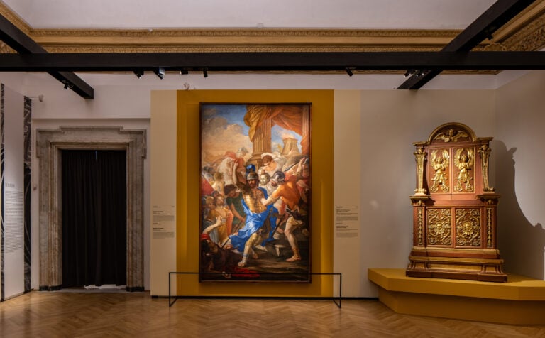 Bernini e i Barberini alle Gallerie Nazionali d'Arte Antica a Roma. Installato View Ph. Alberto Novelli