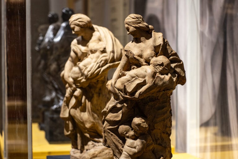 Bernini e i Barberini alle Gallerie Nazionali d'Arte Antica a Roma. Installato View Ph. Alberto Novelli