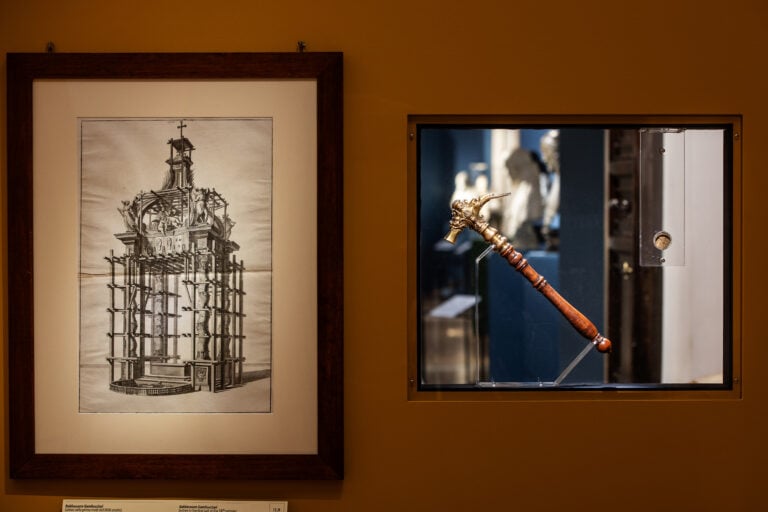 Bernini e i Barberini alle Gallerie Nazionali d'Arte Antica a Roma. Installato View Ph. Alberto Novelli