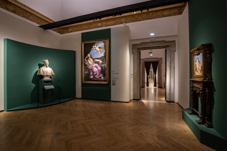 Bernini e i Barberini alle Gallerie Nazionali d'Arte Antica a Roma. Installato View Ph. Alberto Novelli