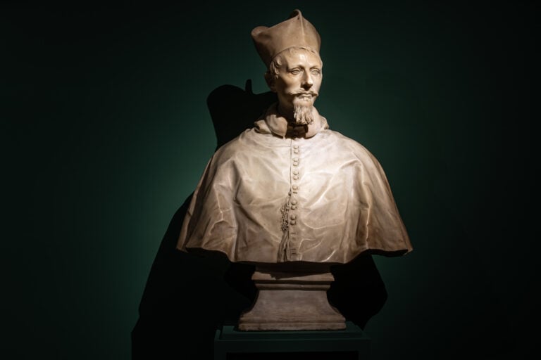 Bernini e i Barberini alle Gallerie Nazionali d'Arte Antica a Roma. Installato View Ph. Alberto Novelli