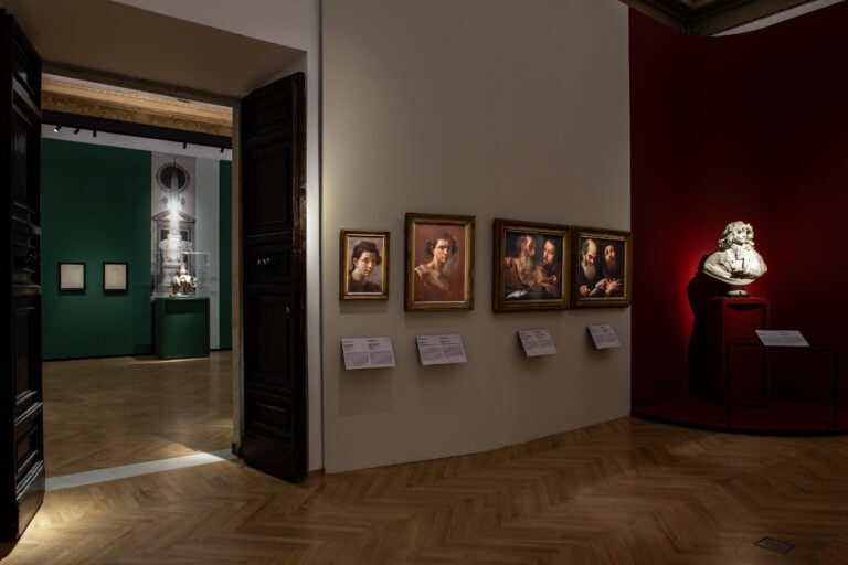 Bernini e i Barberini alle Gallerie Nazionali d'Arte Antica a Roma. Installato View Ph. Alberto Novelli