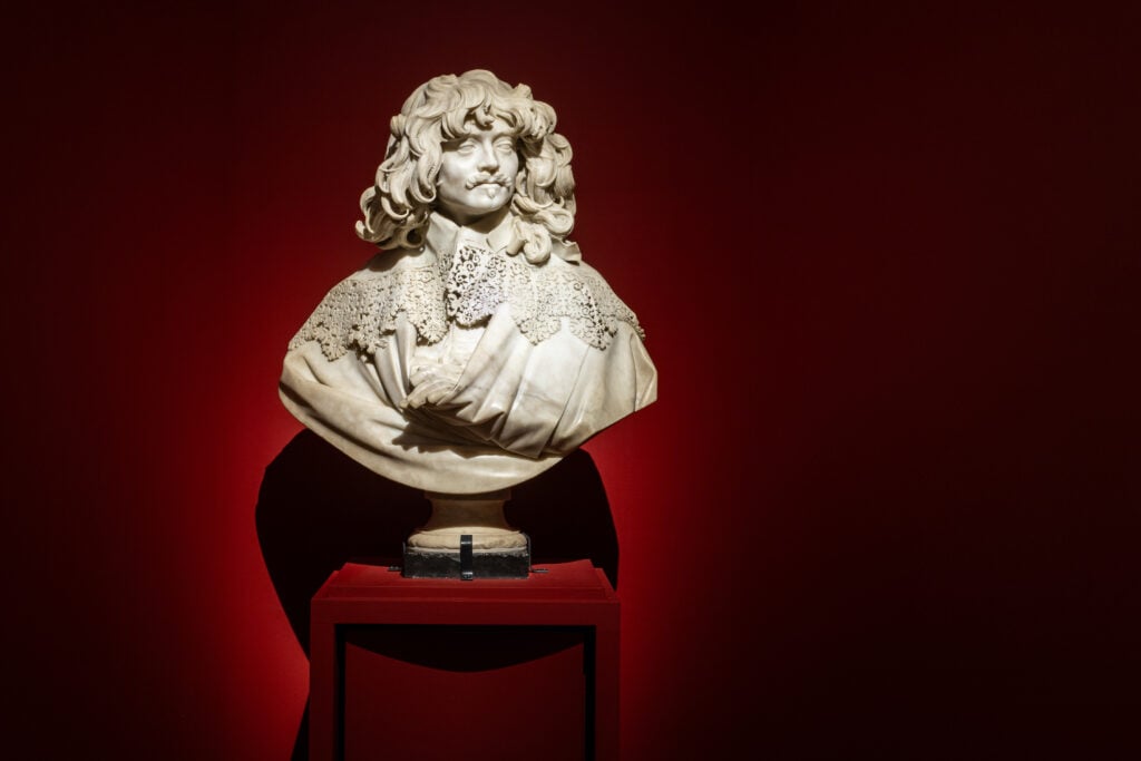 Bernini e i Barberini alle Gallerie Nazionali d'Arte Antica a Roma. Installato View Ph. Alberto Novelli