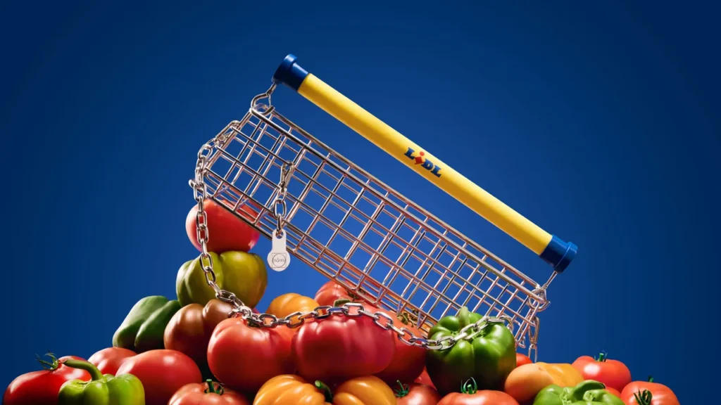 Il pazzo design di Lidl. La catena di supermercati lancia la borsa-carrello in edizione limitata firmata Nik Bentel