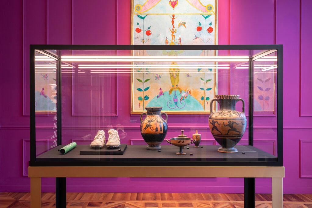 I Giochi Olimpici, installation view at Fondazione Rovati, Milano, 2025. Photo Daniele Portanome