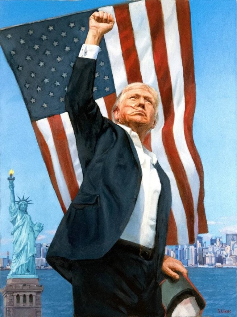 Come ha fatto il pittore di Putin a conquistare la copertina di una rivista d'arte italiana?