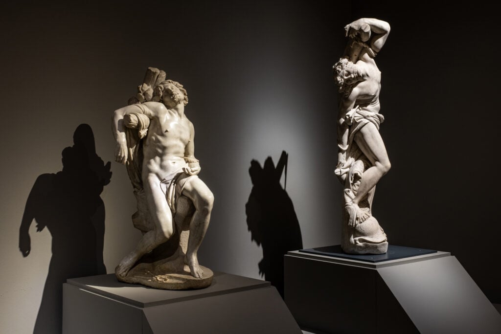 Veduta della mostra "Bernini e i Barberini", Gallerie Nazionali di Arte Antica - Palazzo Barberini, Roma. Ph: Alberto Novelli