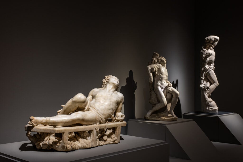 Veduta della mostra "Bernini e i Barberini", Gallerie Nazionali di Arte Antica - Palazzo Barberini, Roma. Ph: Alberto Novelli