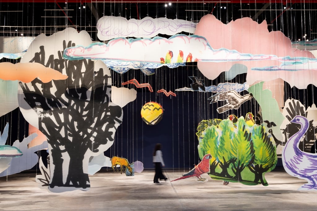 In Interludes and Transitions, Diriyah Contemporary Art Biennale 2026, installation view. Photo: Alessandro Brasile, courtesy of the Diriyah Biennale Foundation