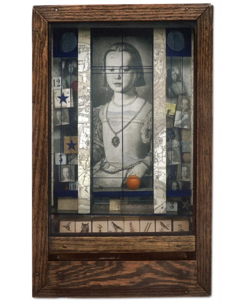 Joseph Cornell, Untitled (Medici Princess), 1948. Courtesy Christie&rsquo;s Images Ltd.