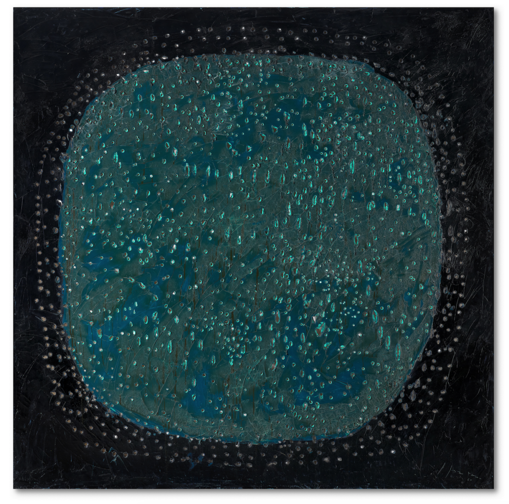 Lucio Fontana, Concetto Spaziale (1960). Courtesy of Sotheby's