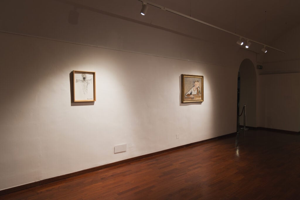 Paola Angelini, L'anno del serpente, installation view, Galleria d'Arte Contemporanea, Ascoli Piceno, 2026