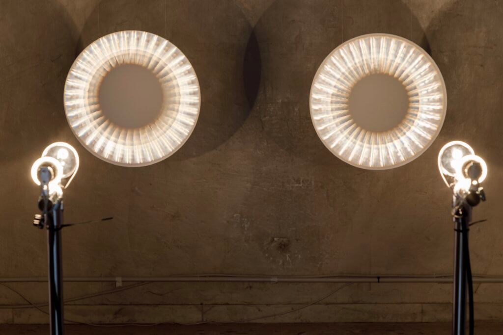 Pennacchio Argentato, Walking Backwards into Tomorrow, installation view, La Santissima Community Hub, 2026