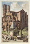 Pietro Pietra, Vecchia Bologna. Abside di San Francesco, collezione privata, s.d. Courtesy Associazione Bologna per le Arti