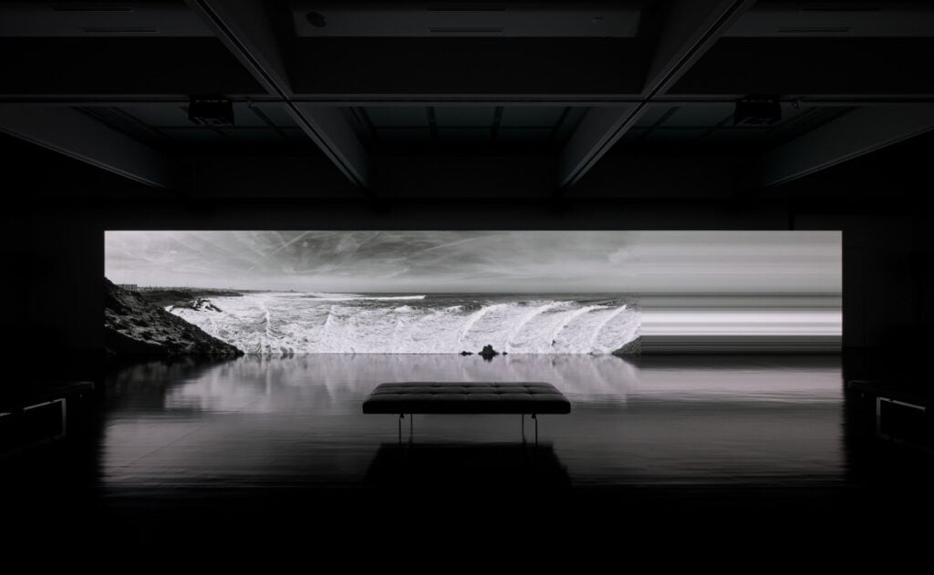 Ryuichi Sakamoto + Shiro Takatani, async–immersion tokyo, 2024, © 2024 KAB Inc. Photo Takeshi Asan