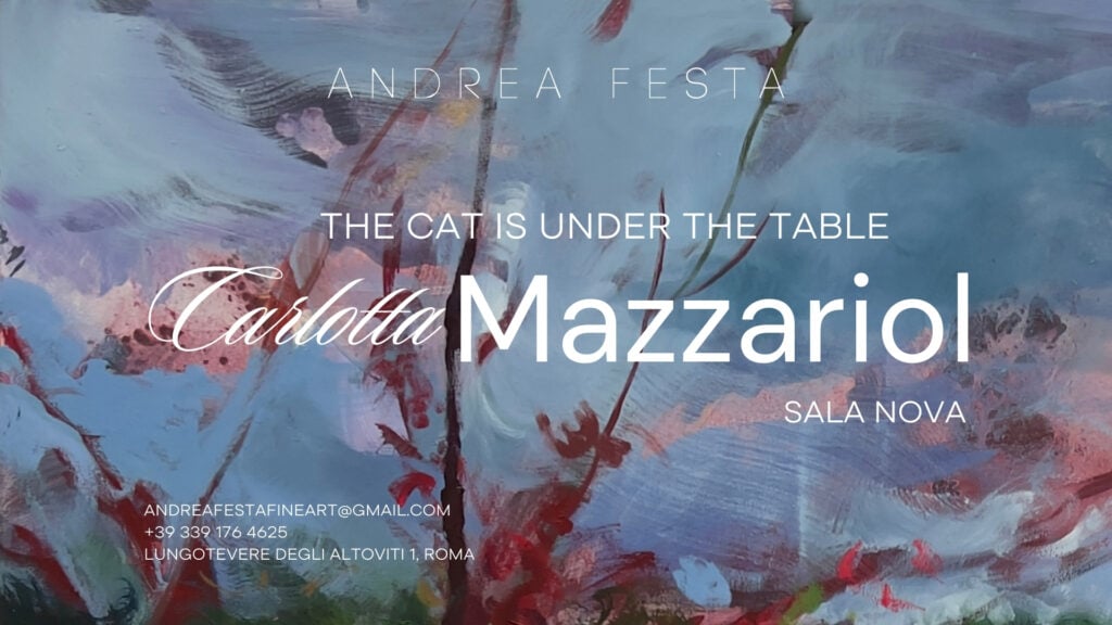 Carlotta Mazzariol – The Cat is Under the Table