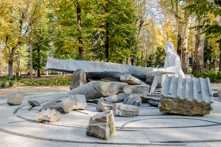 Giardini Reali di Torino, "Pietre preziose" di Giulio Paolini