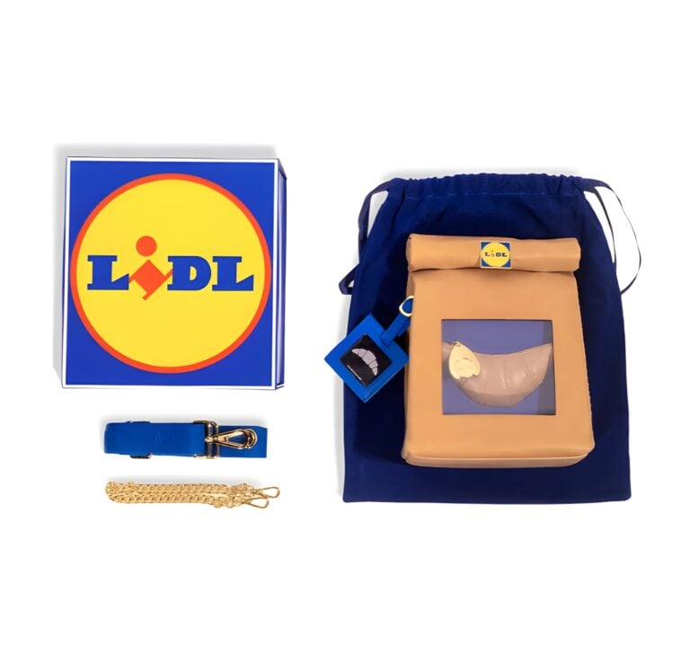The Croissant Handbag by Nik Bentel Studio per Lidl