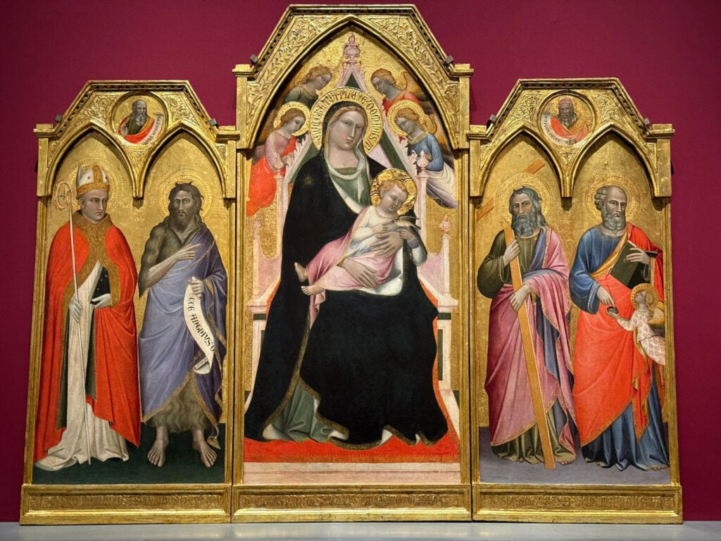 Il trittico di Spinello Aretino restaurato