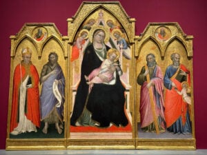 Il trittico di Spinello Aretino restaurato