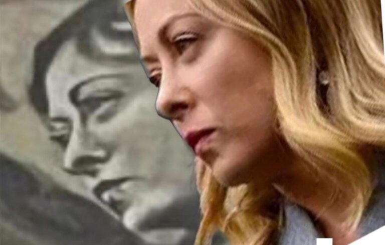 Meme sulla Presidente del Consiglio Giorgia Meloni