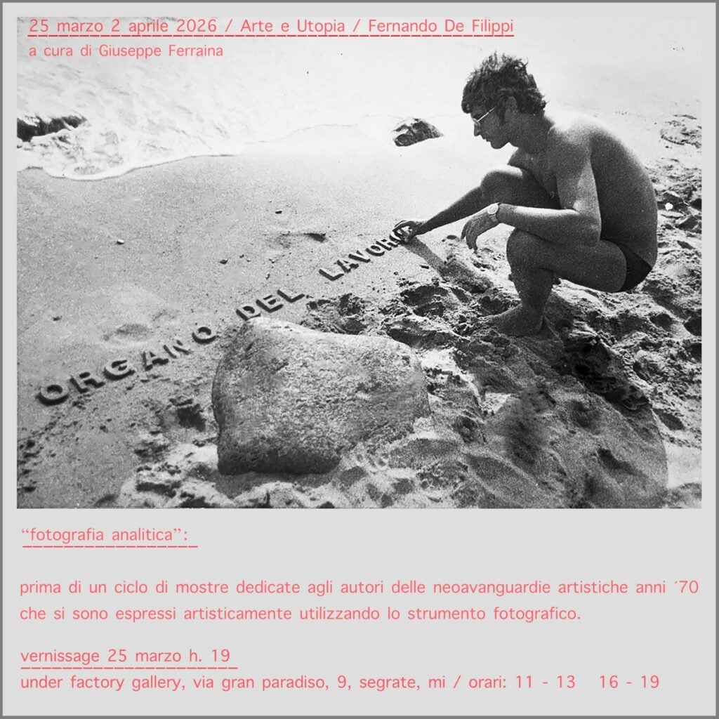 Fernando De Filippi – Arte e Utopia