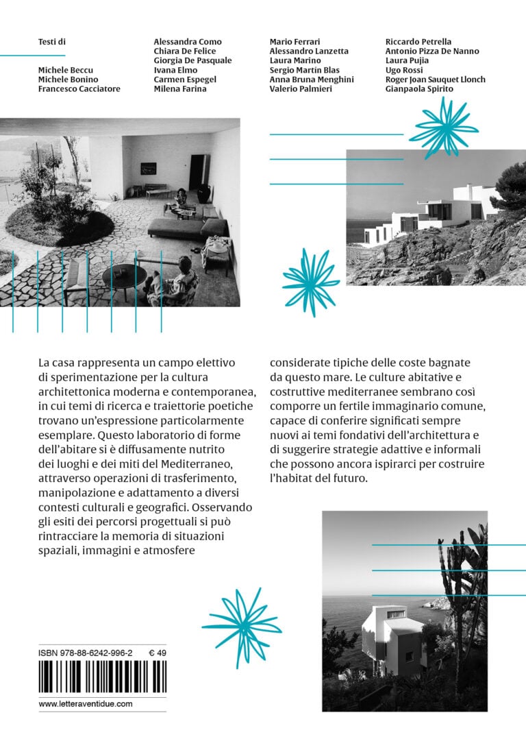 Milena Farina (a cura di) ‒ Laboratorio Mediterraneo. Luoghi, miti e forme dell&rsquo;abitare. Image courtesy l&rsquo;editore
