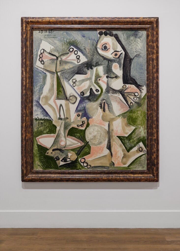 Pablo Picasso, Homme et femme nus/Naked Man and Woman, October 25 1965. Private Collection. © Succession Picasso/ Bildupphovsrätt 2025. Photo My Matson/Moderna Museet