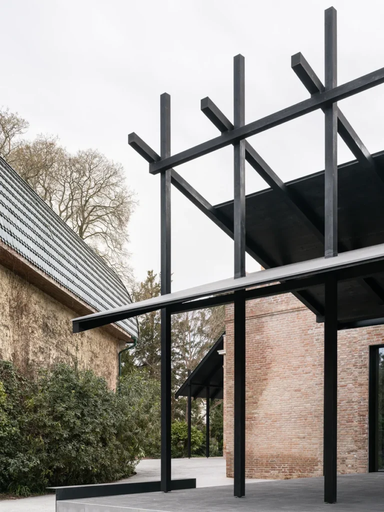 La loggia del Padiglione Centrale riqualificato dal Ministero della Cultura con PNC al PNRR. Ph: Marco Cappelletti, Marco Cappelletti Studio. Courtesy La Biennale di Venezia, MIC