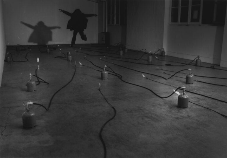 Paolo Mussat Sartor Jannis Kounellis fuochi, 1970