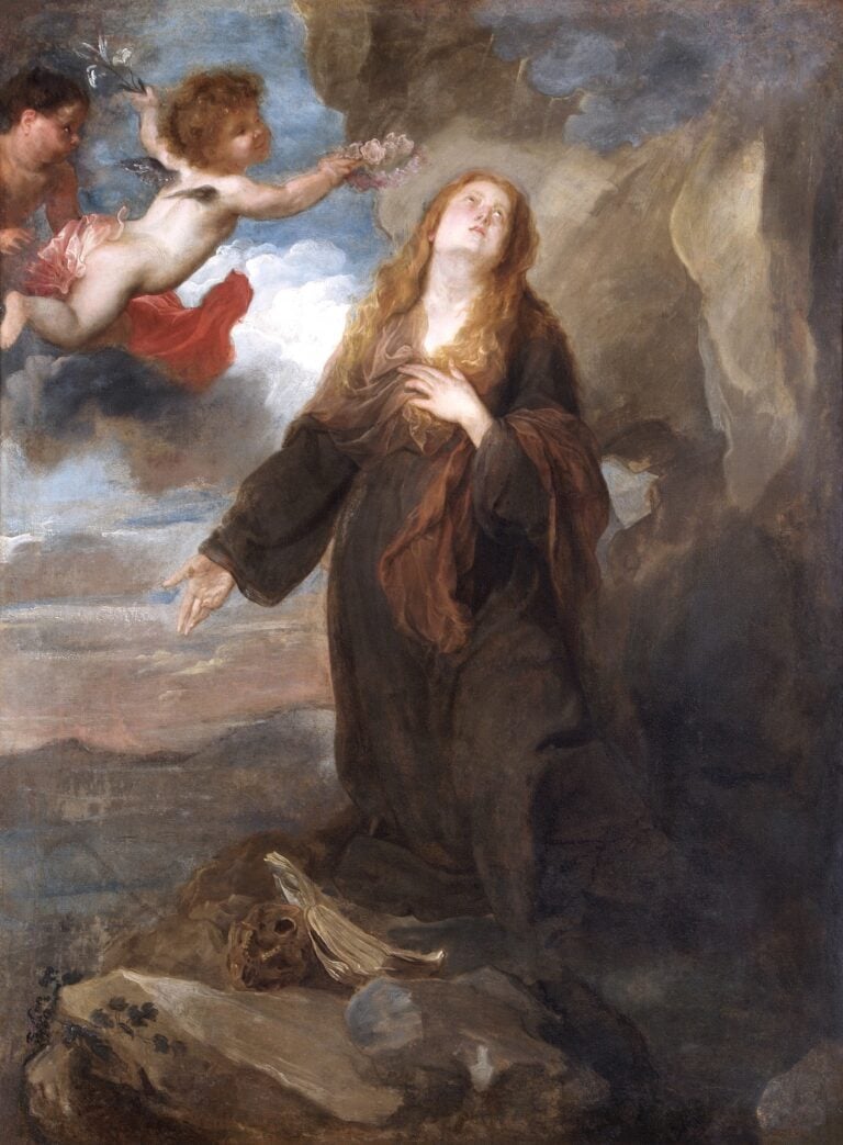 Anton van Dyck, Santa Rosalia intercede per gli appestati di Palermo, 1624 &ndash; 1625, olio su tela, Wellington Collection, Apsley House