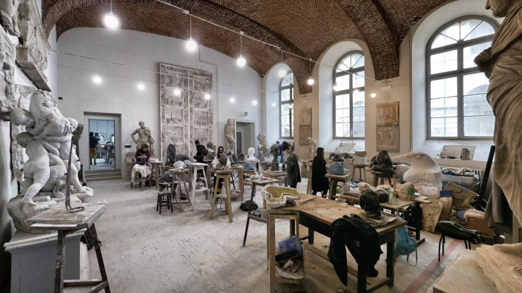 Accademia Albertina, Aula di Scultura