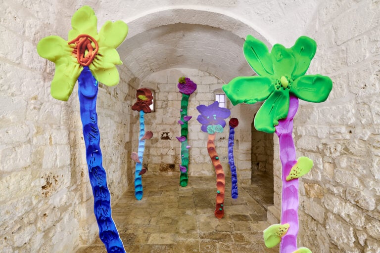 Polignano a Mare (BA), ExChiesetta. Michela Rondinone, "Tentativi di fioritura", 2026, ph. Marino Colucci, courtesy Fondazione Pascali