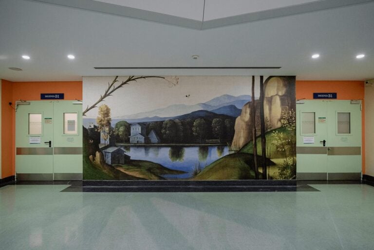 Brera in Humanitas, Installazione atrio Istituto Clinico Humanitas, Courtesy IRCCS Humanitas ospedale