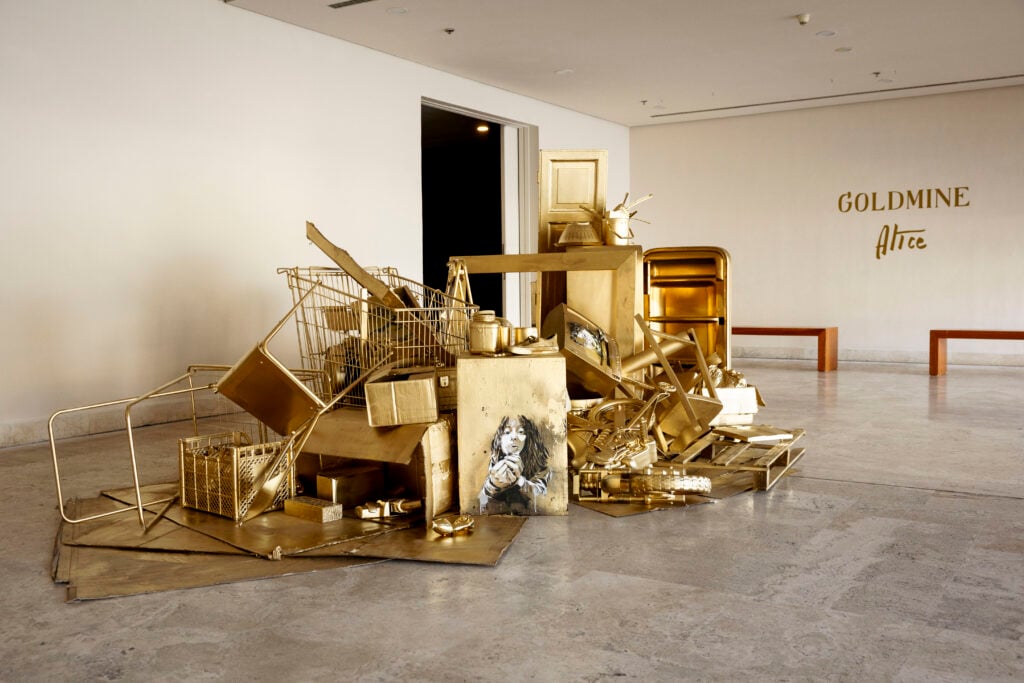 All’Auditorium di Roma una grande installazione e un murale per ragionare sulla democrazia