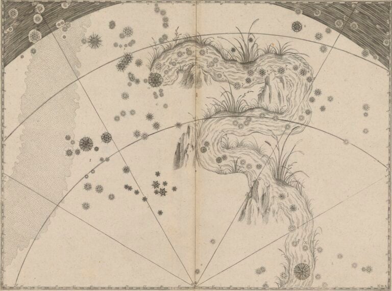 Eridanus, Ioannis Bayeri Rhainani Vranometria - 1661